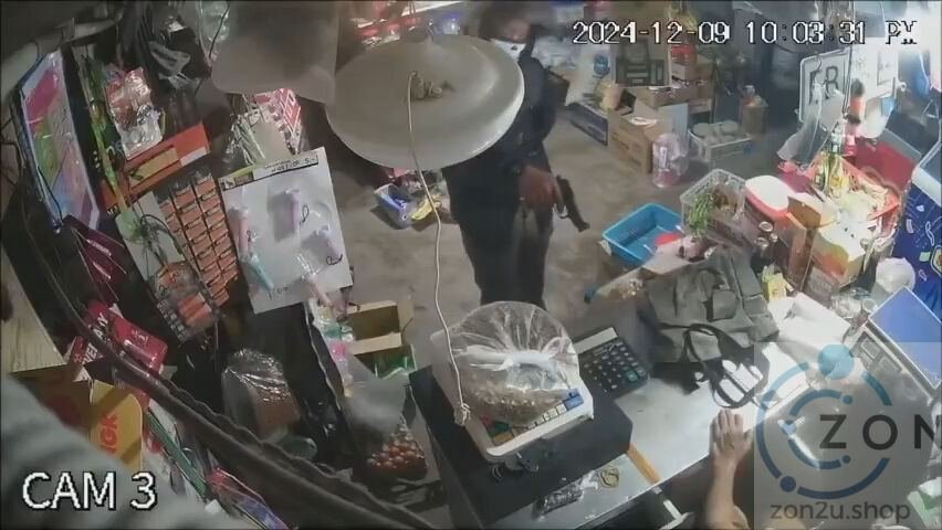 [CCTV] Samun bersenjata  di Kota Bharu