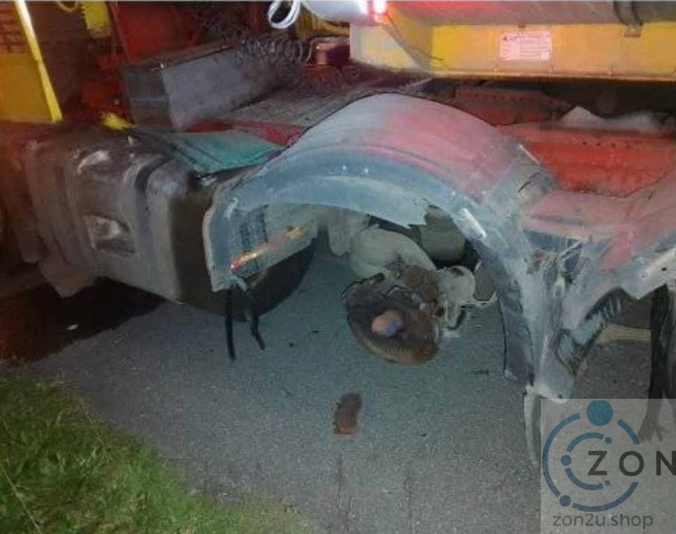 Empat Cedera Akibat Tayar Lori Tercabut di WCE