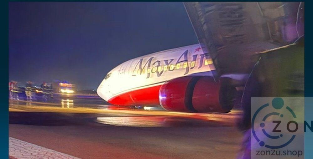 Pesawat Max Air Alami Kegagalan Gear Hidung di Kano!