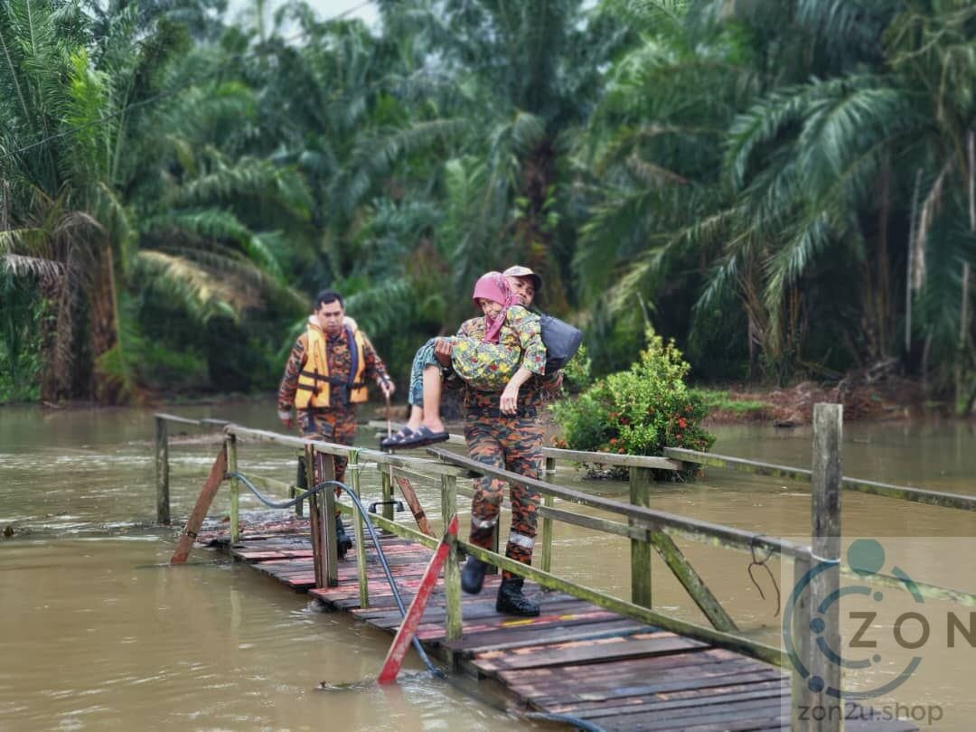Kemaskini Terkini Banjir di Johor – 13 Januari 2025