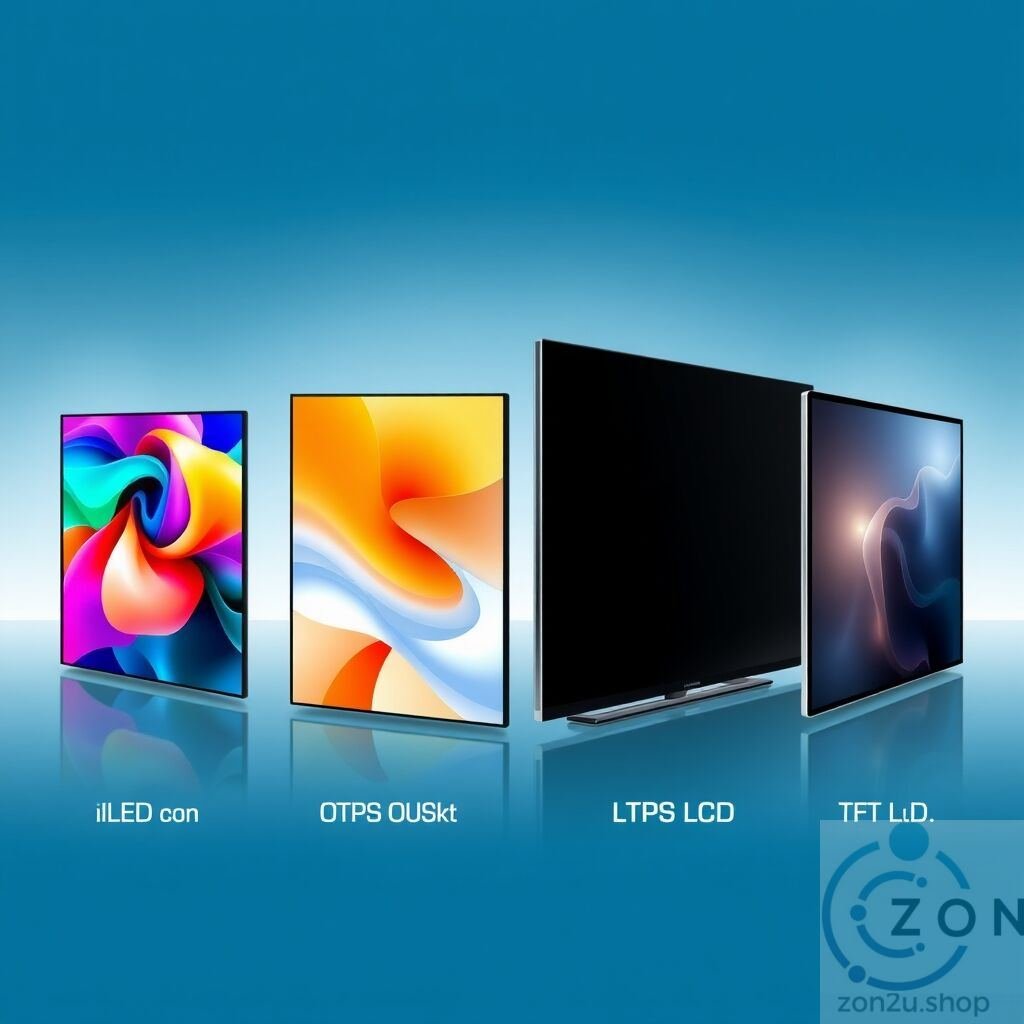 Panduan Memilih Paparan Terbaik: iLED, OLED, LTPS LCD, atau TFT LCD?