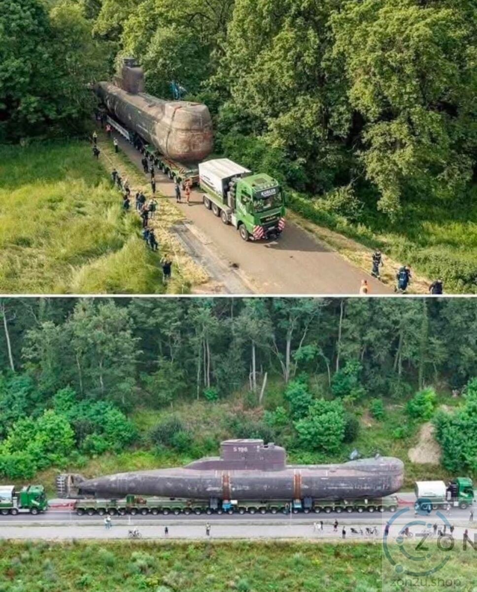 Kapal Selam U17 ‘Berjalan’ 650 KM ke Muzium!