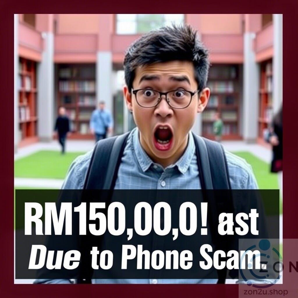 Pelajar Universiti Pun  Kecundang Penipuan Telefon – RM150,000 Lesap!