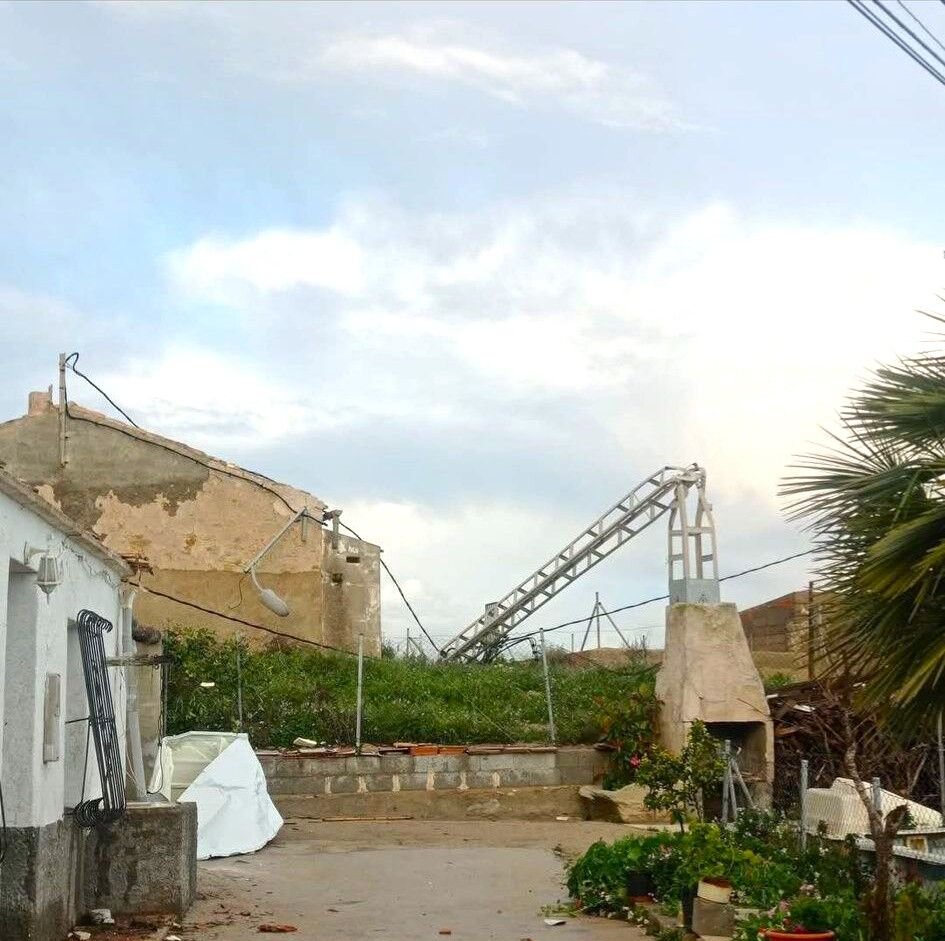 Ribut Tornado Landa Torremendo, Orihuela – Kerosakan Besar Dilaporkan