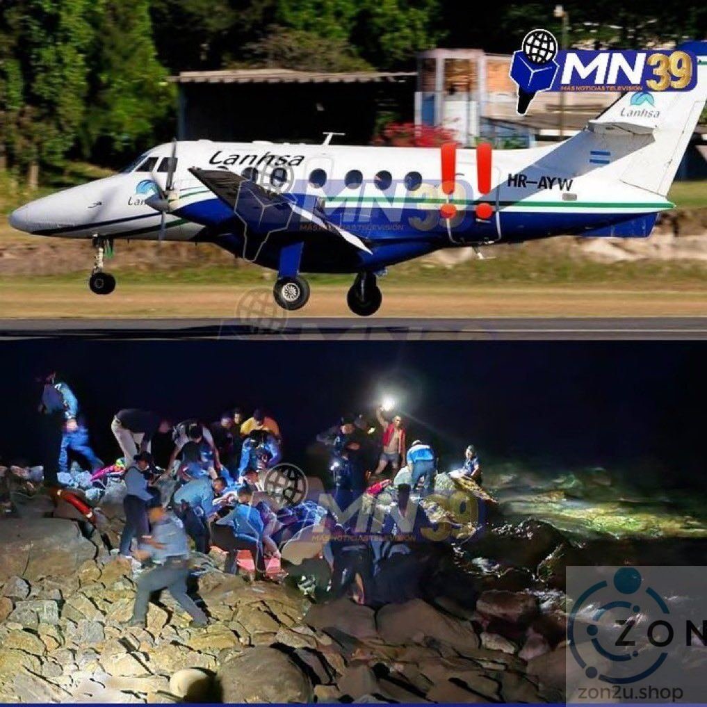 Nahas Pesawat di Honduras: 6 Maut, Pesawat Terbakar Selepas Terhempas ke Laut