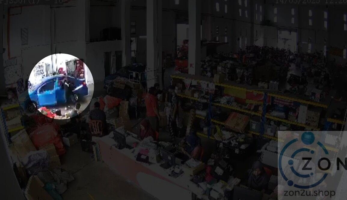 Kejadian Samun Bersenjata di Gudang Kurier Kota Bharu: Pekerja Berdepan Saat Cemas
